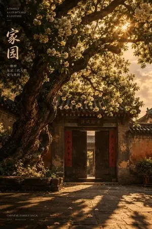 老宅门前的槐树 海报