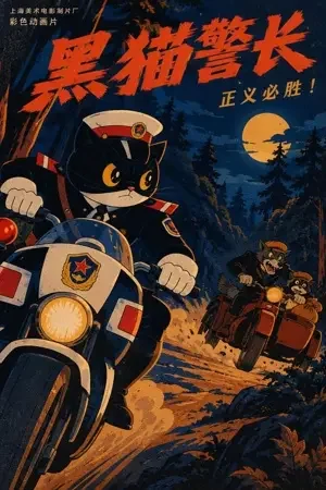 黑猫警长 海报